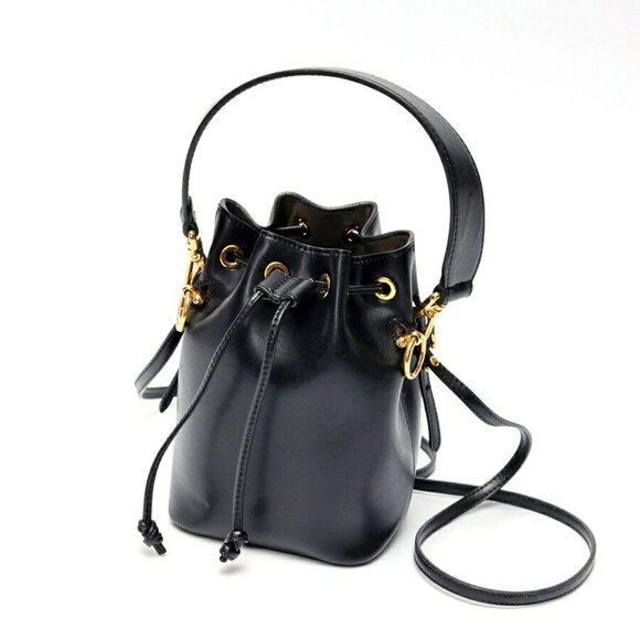 FENDI Black Leather Bag - Picture 1 of 7